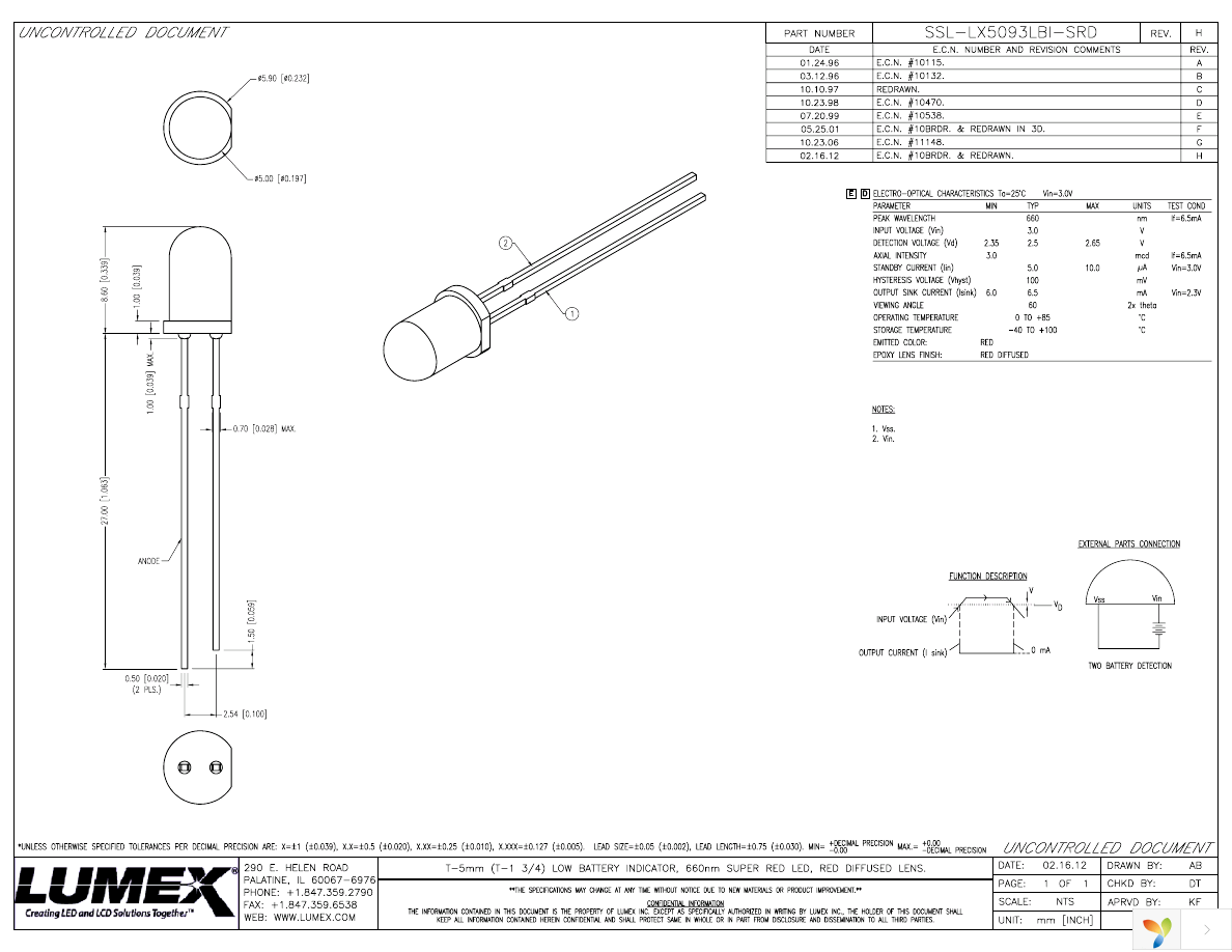 SSL-LX5093LBI-SRD Page 1