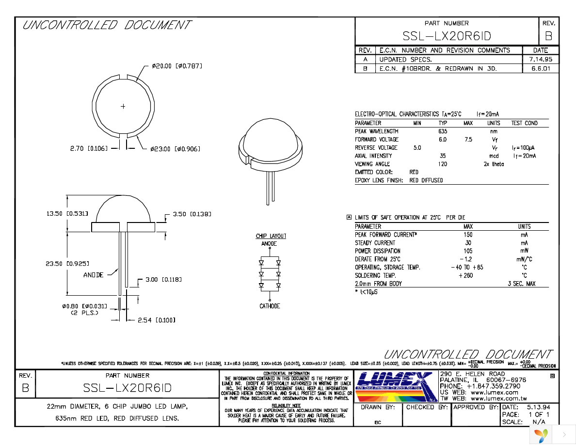 SSL-LX20R6ID Page 1