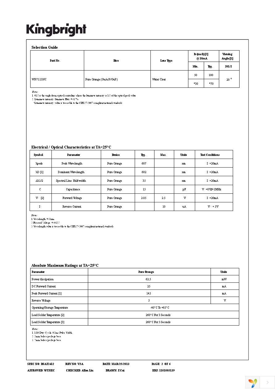 WP7113NC Page 2