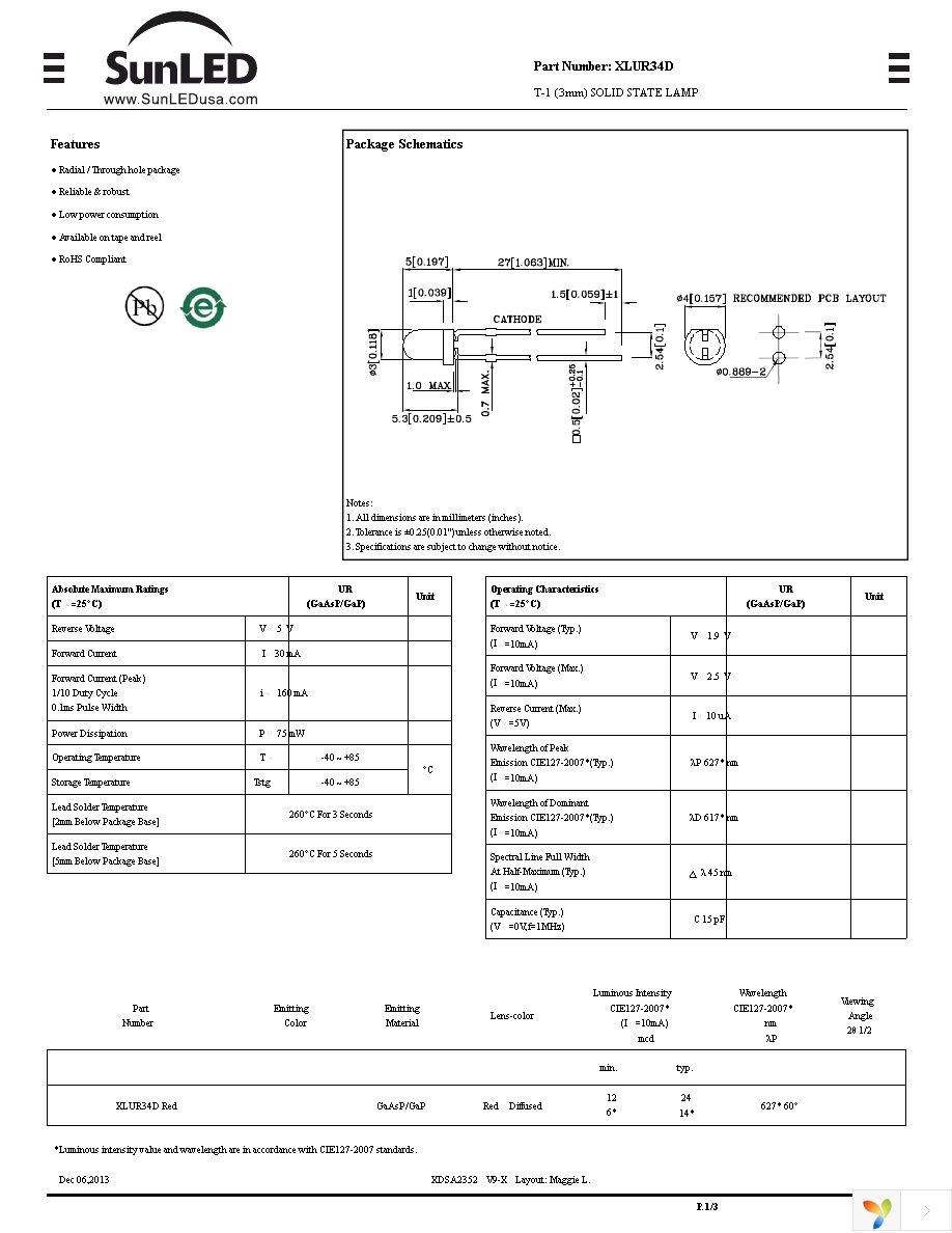 XLUR34D Page 1