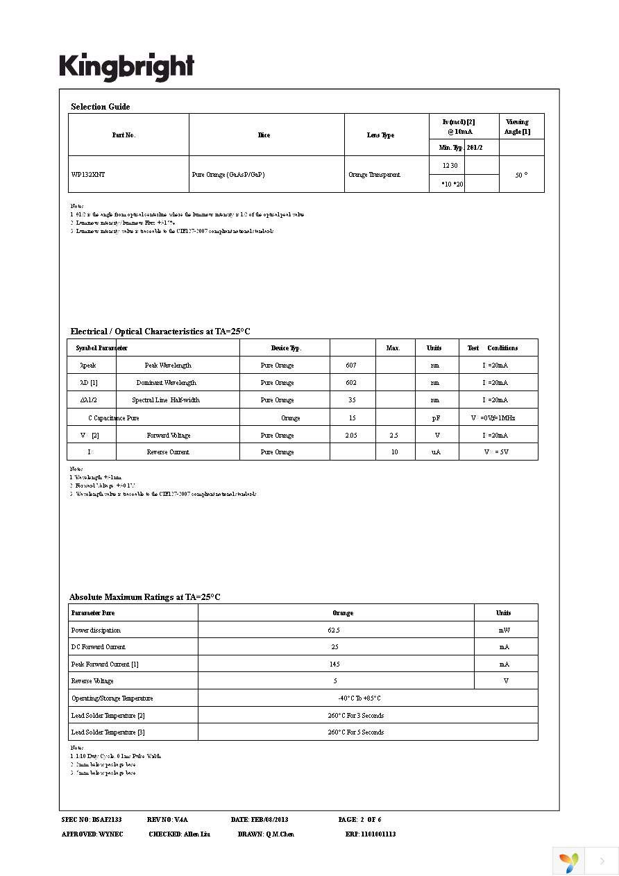 WP132XNT Page 2