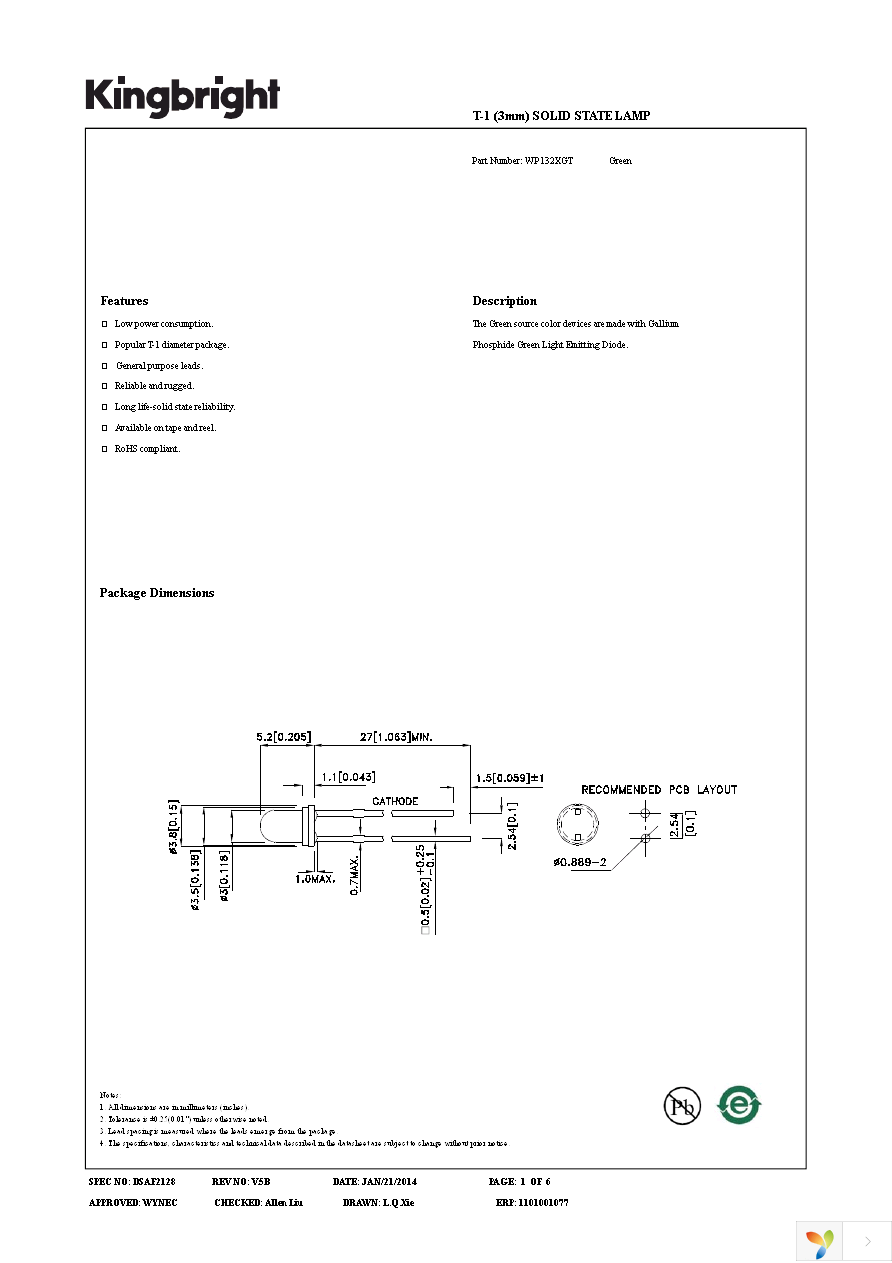 WP132XGT Page 1