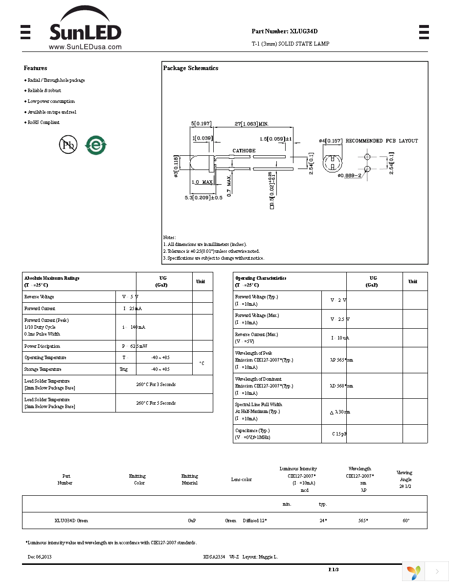 XLUG34D Page 1