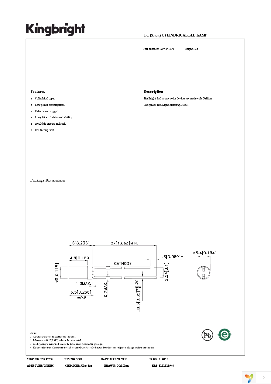 WP424HDT Page 1