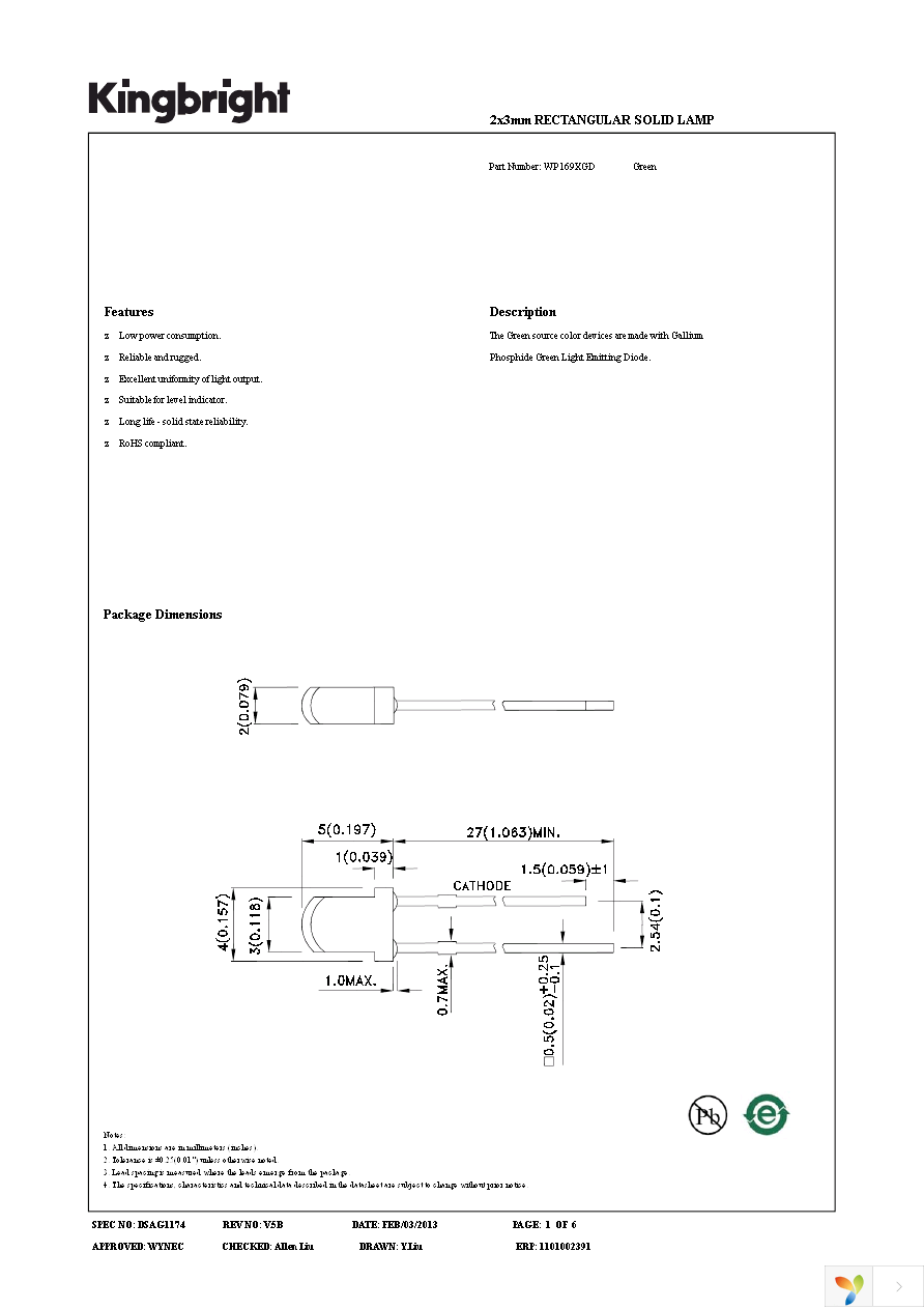 WP169XGD Page 1