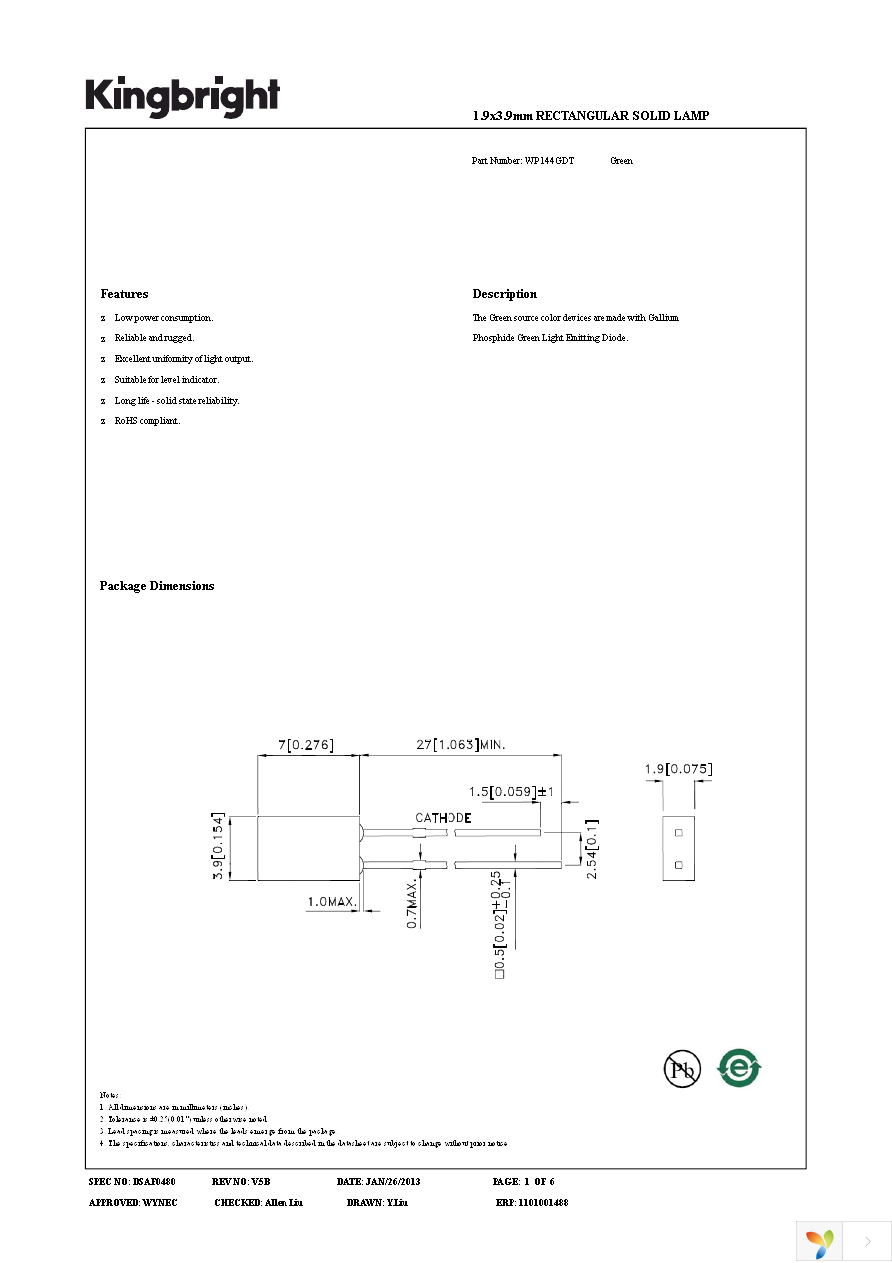 WP144GDT Page 1