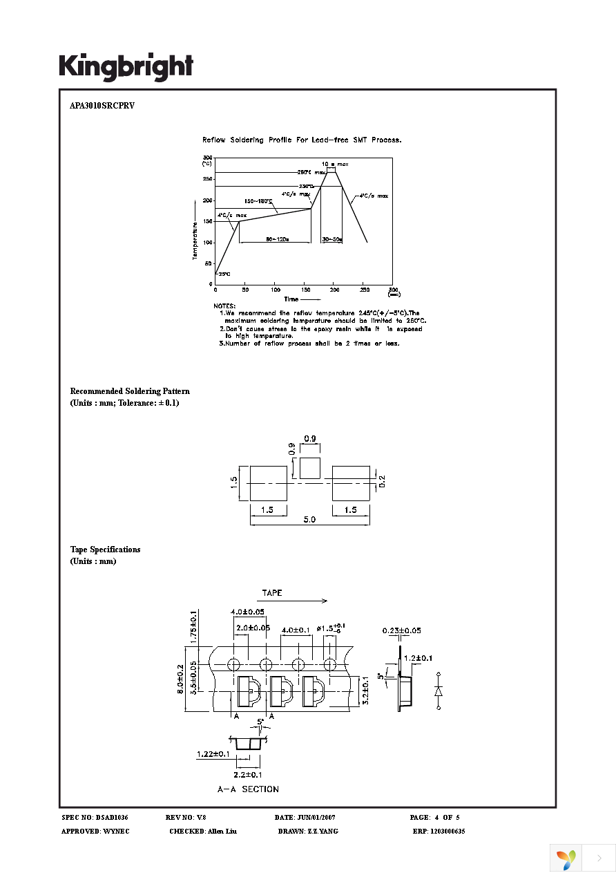 APA3010SRCPRV Page 4