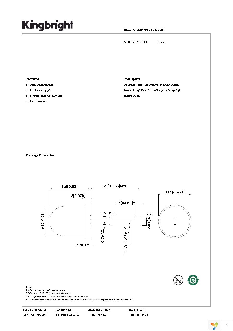 WP813ED Page 1