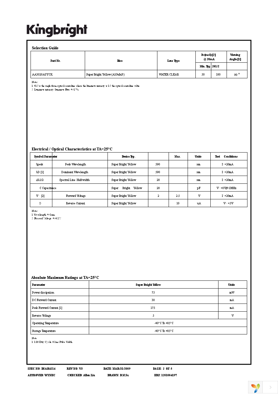 AA3020ASYCK Page 2