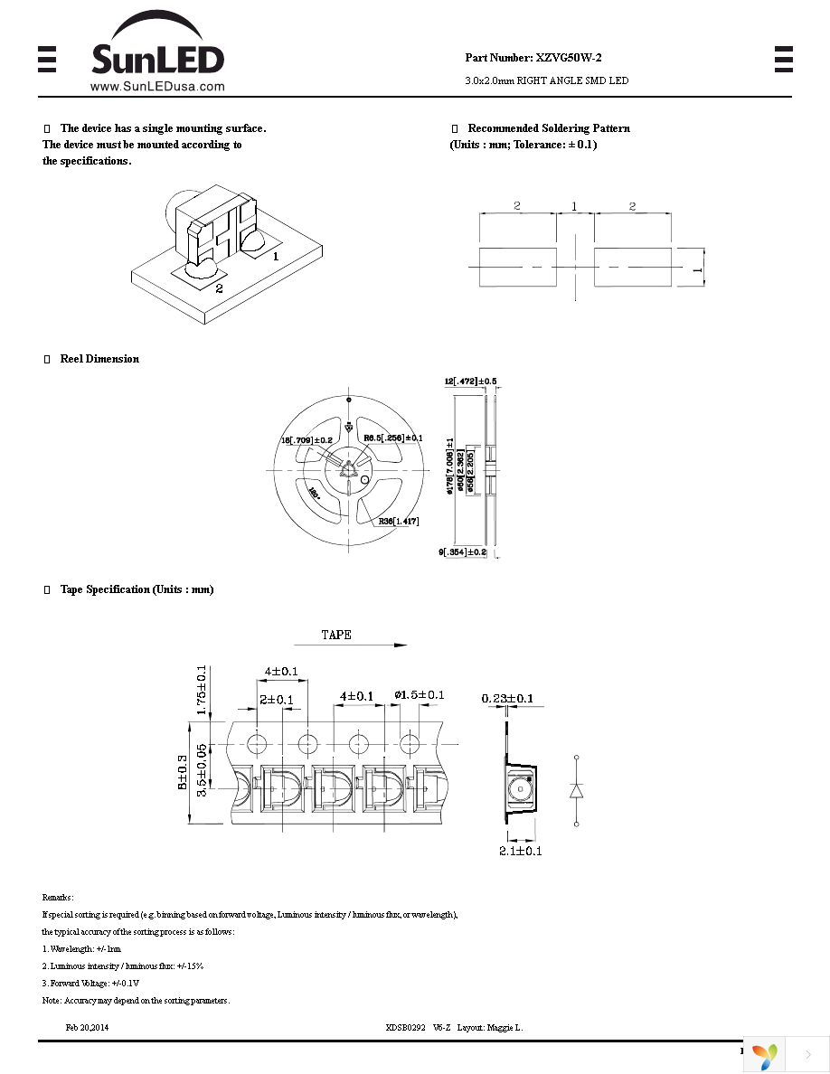 XZVG50W-2 Page 3