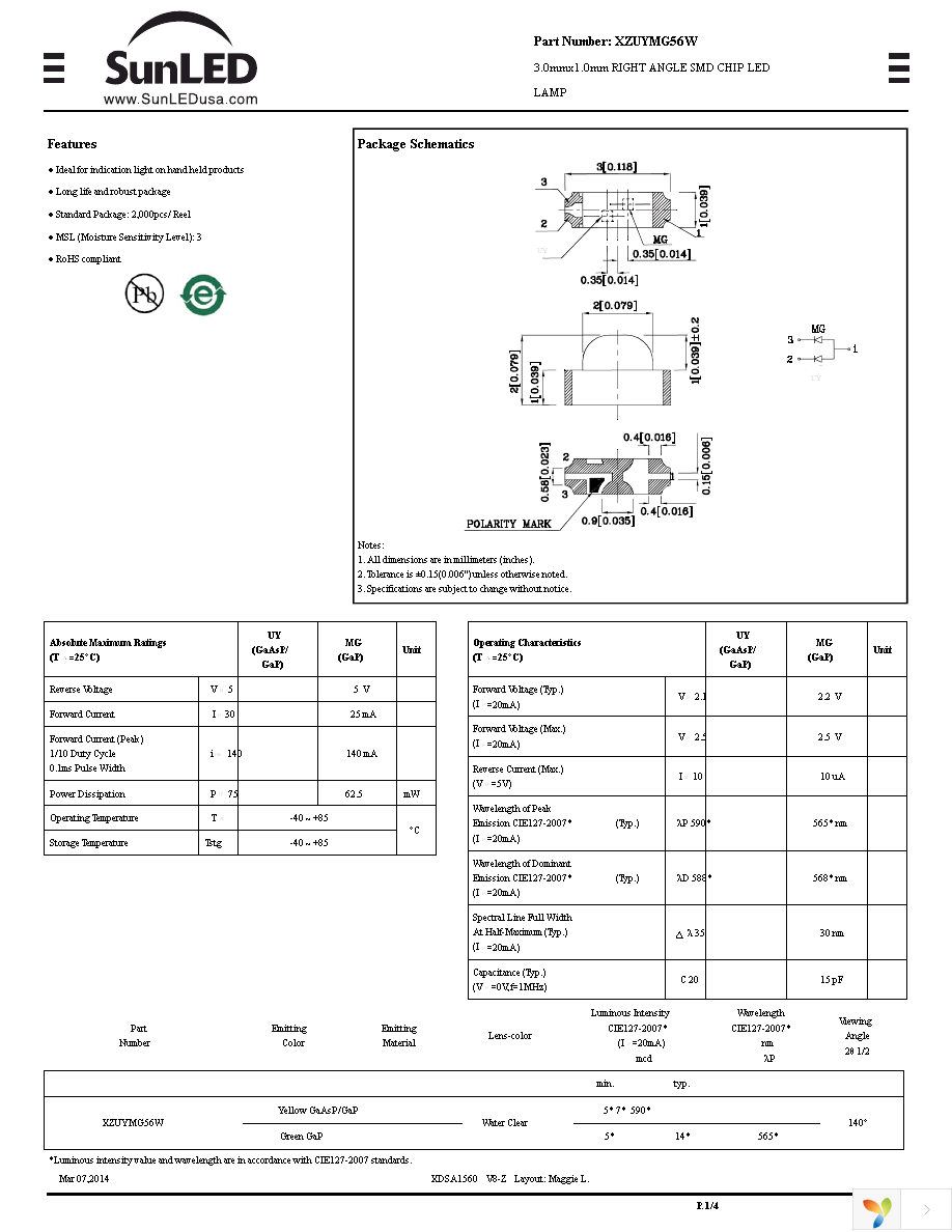 XZUYMG56W Page 1