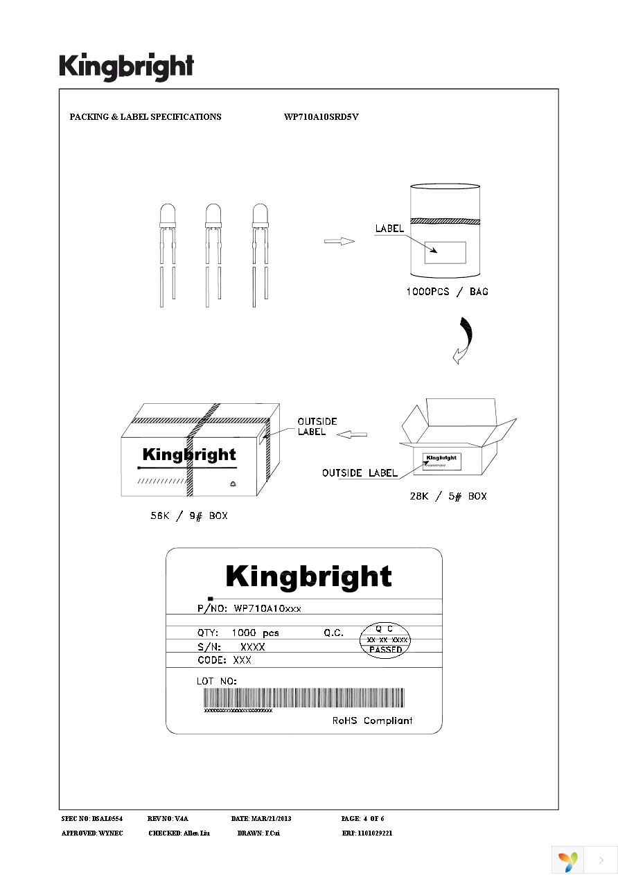 WP710A10SRD5V Page 4