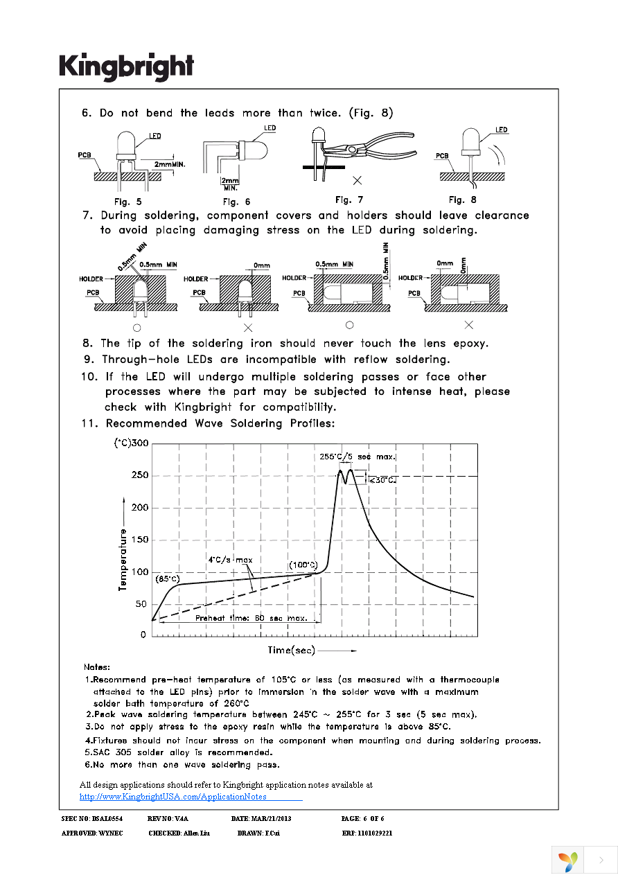 WP710A10SRD5V Page 6