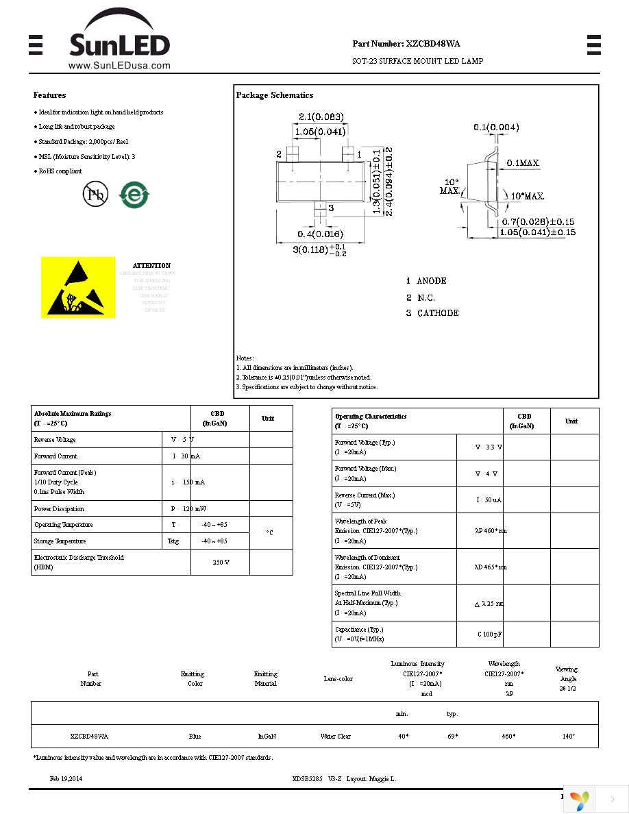 XZCBD48WA Page 1