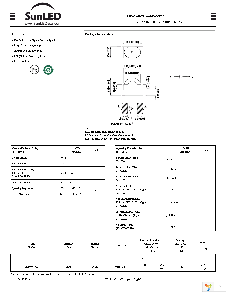 XZMOK79W Page 1