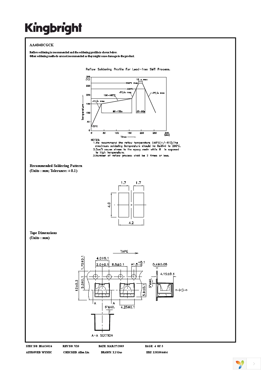 AA4040CGCK Page 4