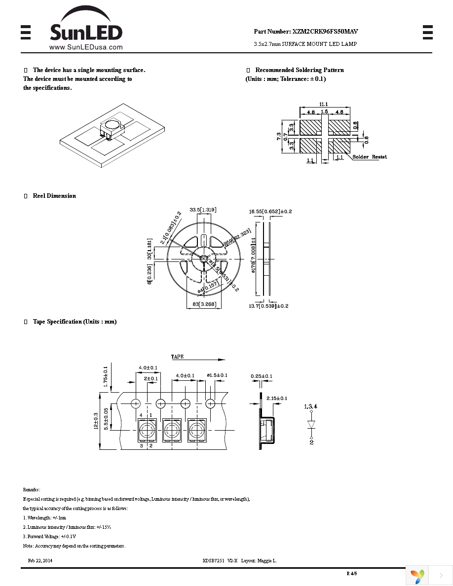 XZM2CRK96FS50MAV Page 4