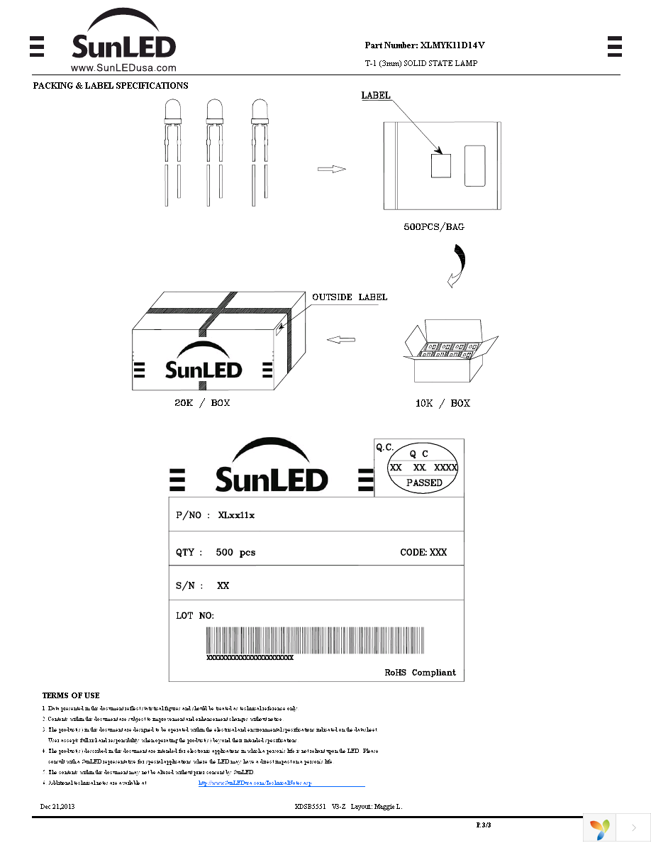 XLMYK11D14V Page 3