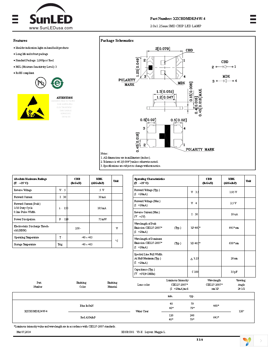 XZCBDMDK54W-4 Page 1