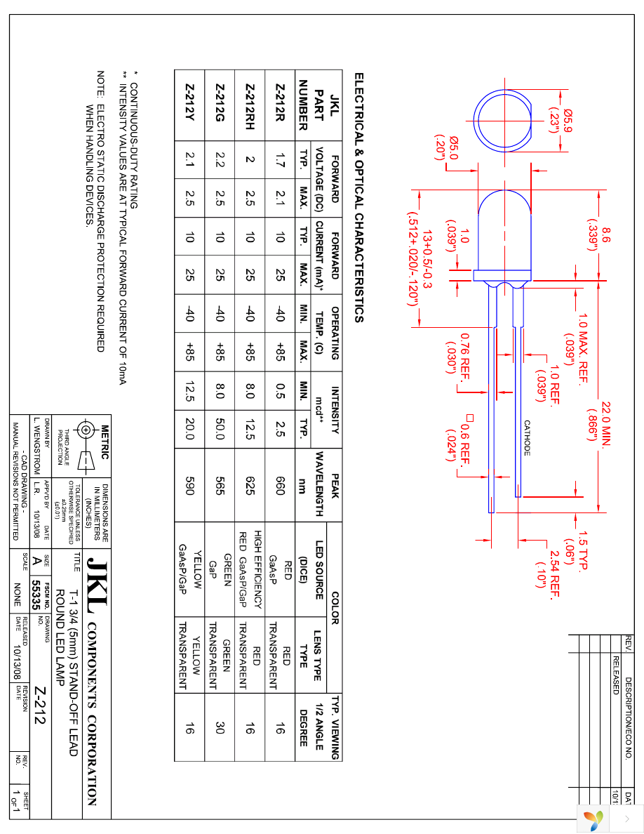 Z-212G Page 1