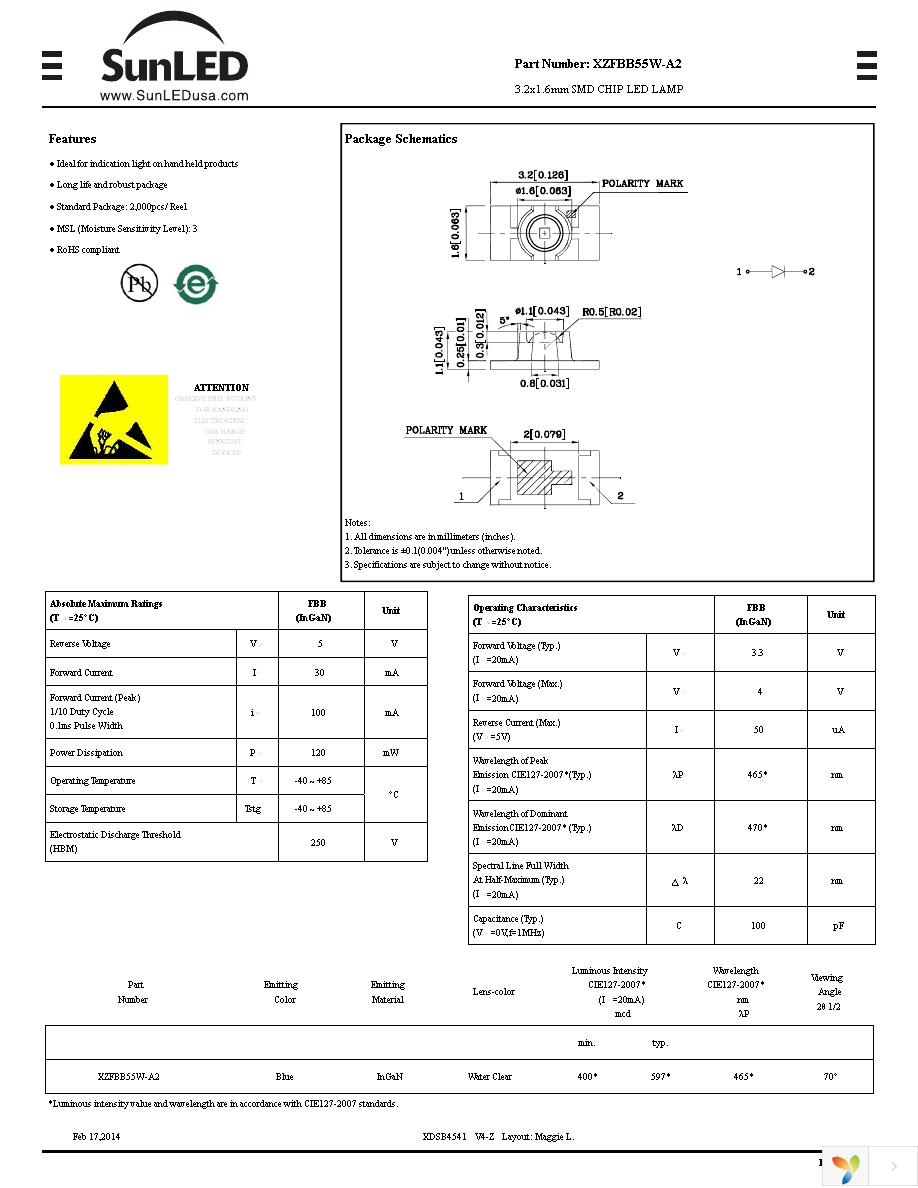 XZFBB55W-A2 Page 1