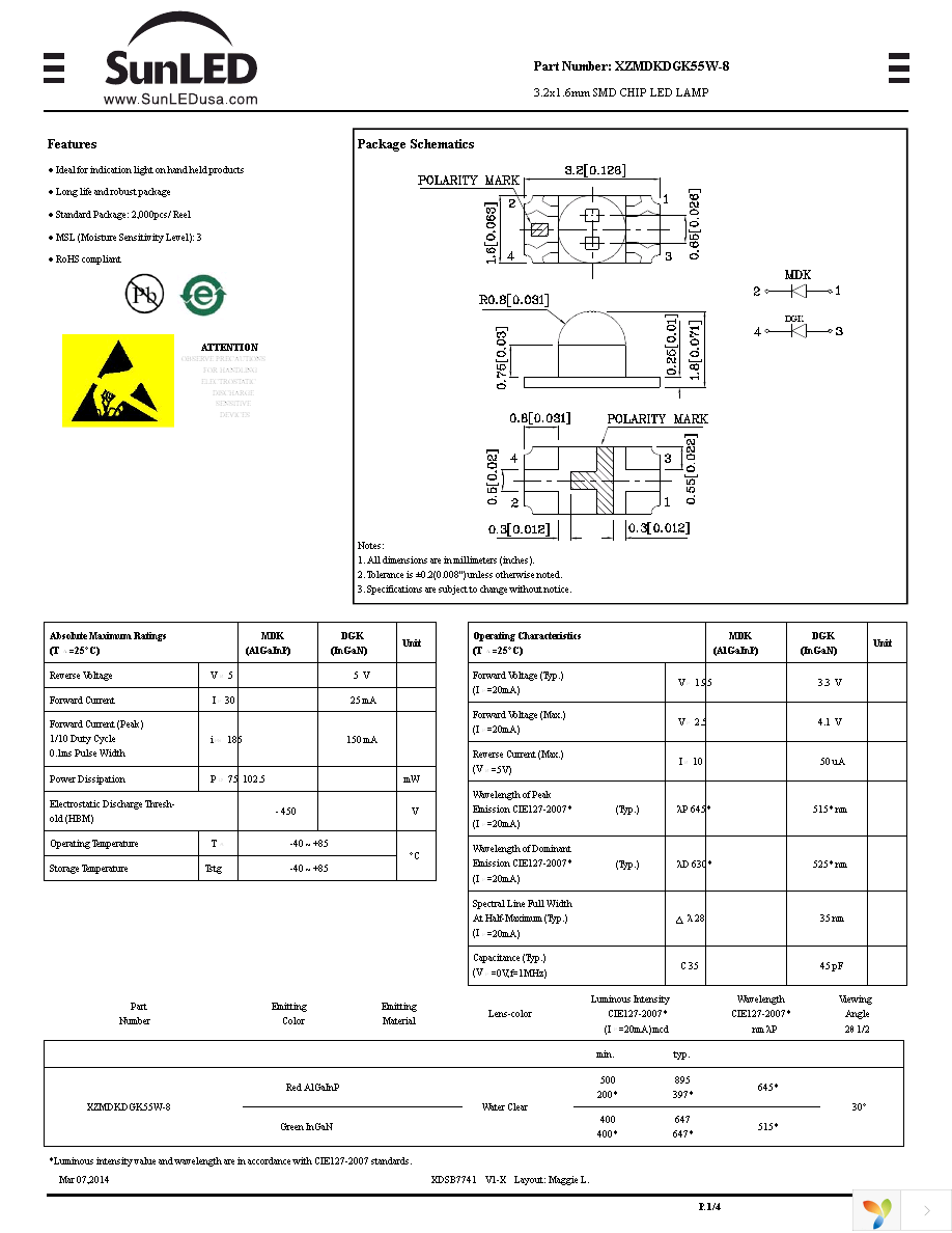 XZMDKDGK55W-8 Page 1