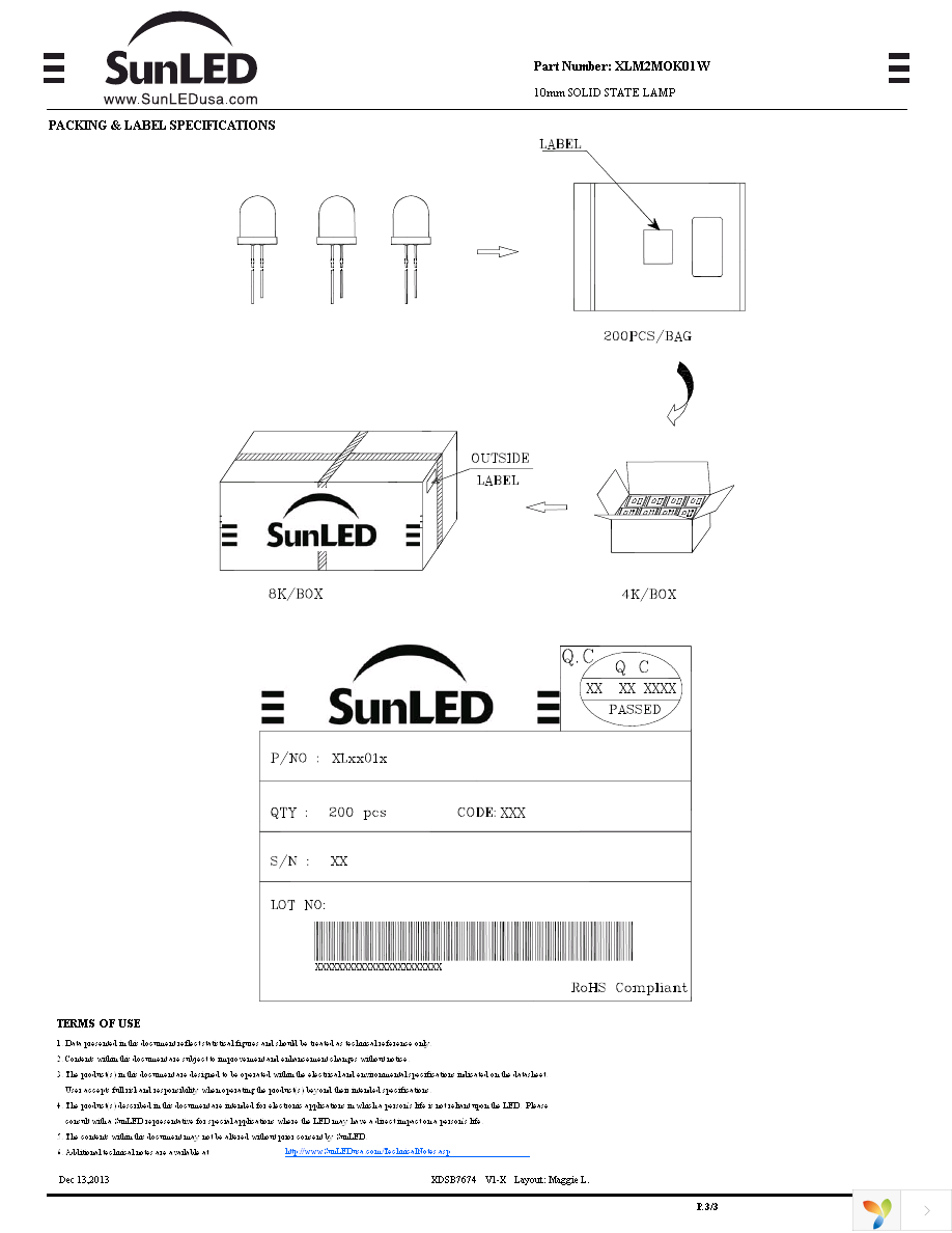 XLM2MOK01W Page 3