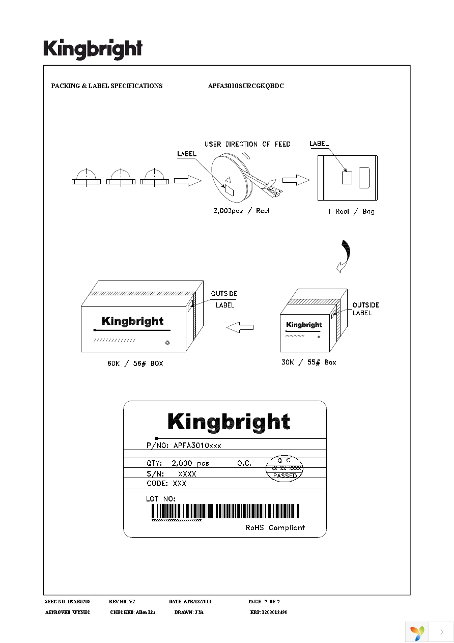 APFA3010SURCGKQBDC Page 7