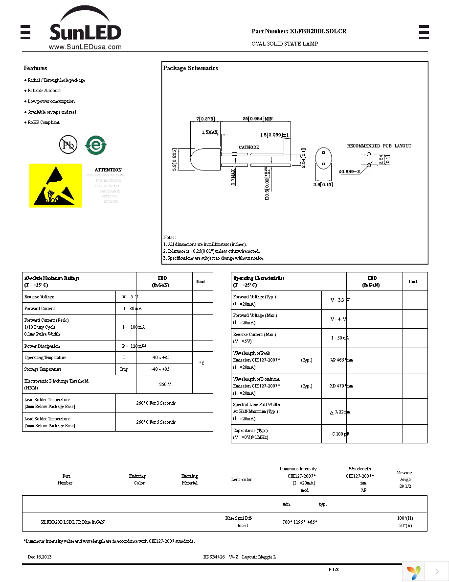 XLFBB20DLSDLCR Page 1