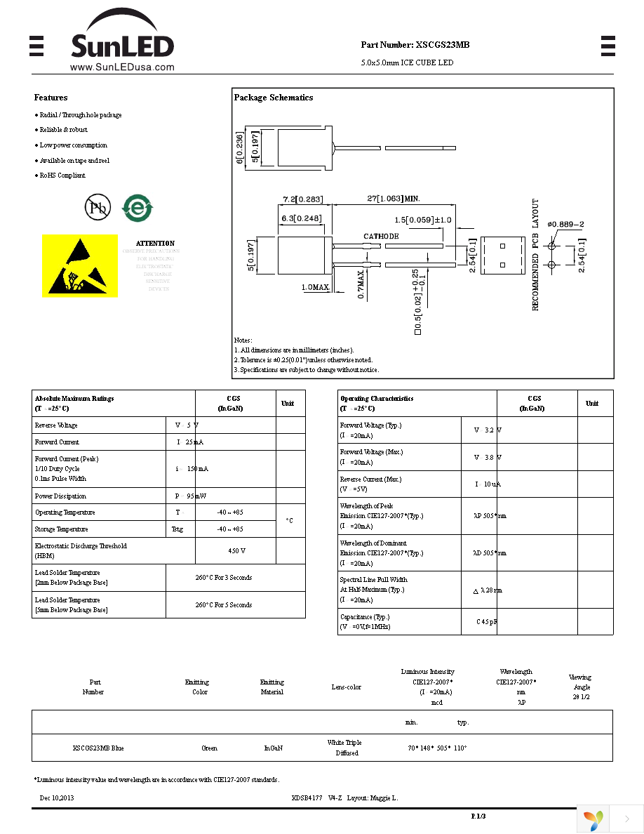 XSCGS23MB Page 1