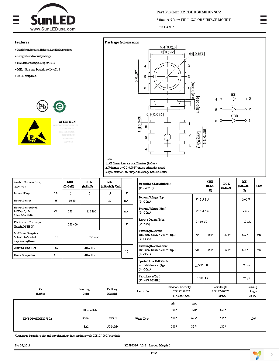 XZCBDDGKME107SC2 Page 1