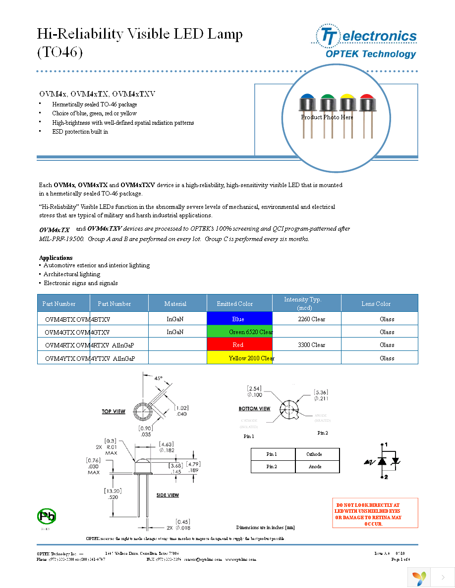 OVM4GTX Page 1