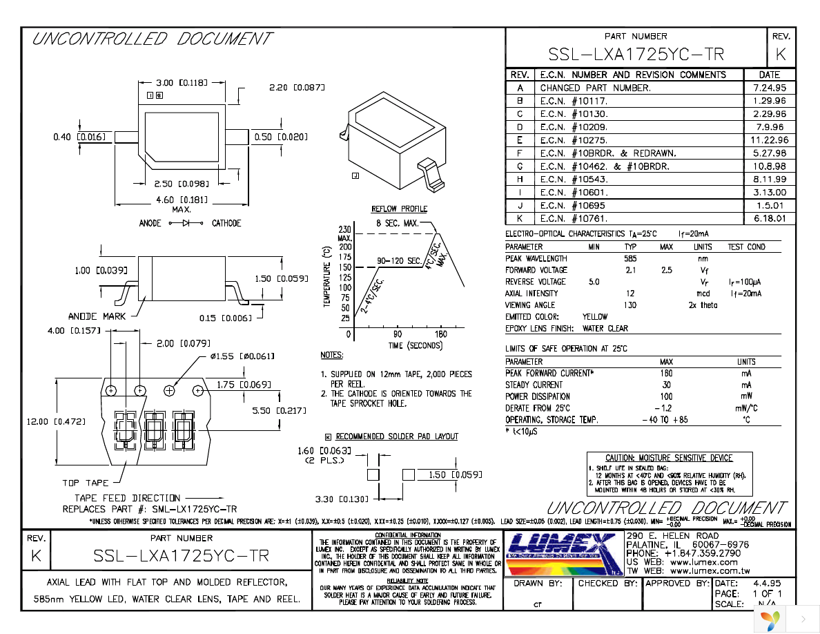 SSL-LXA1725YC-TR Page 1