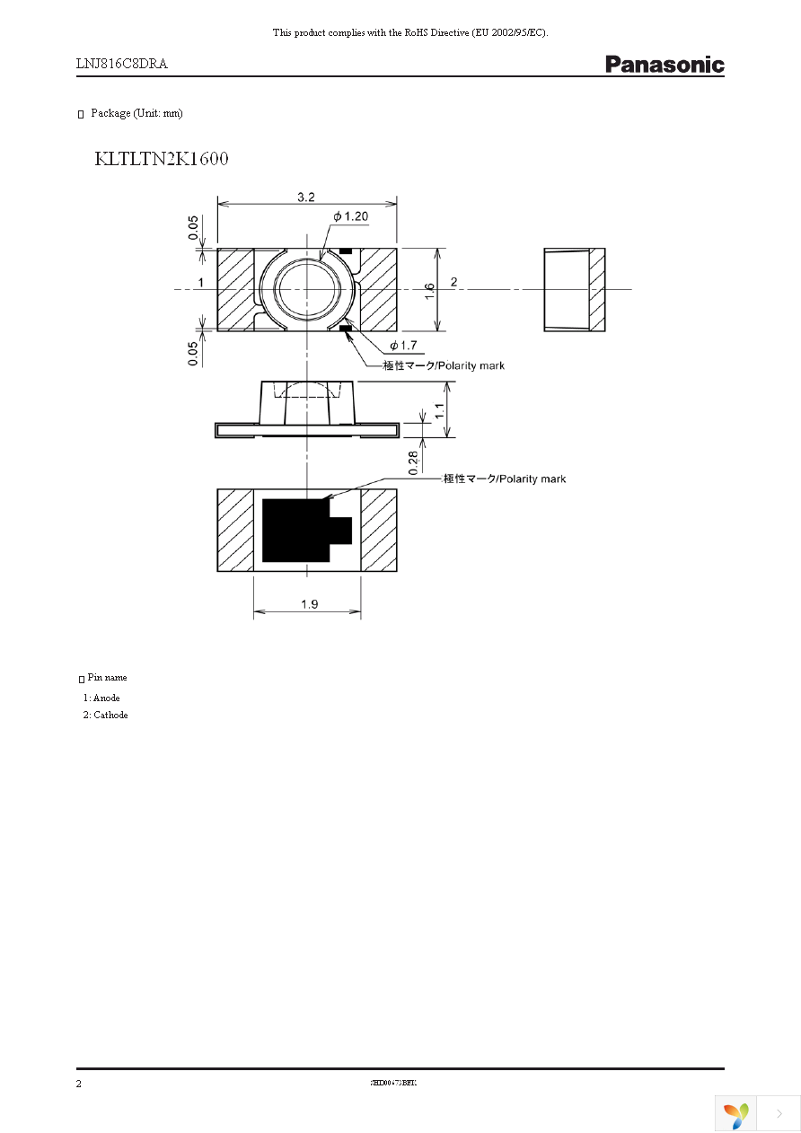 LNJ816C8DRA Page 2