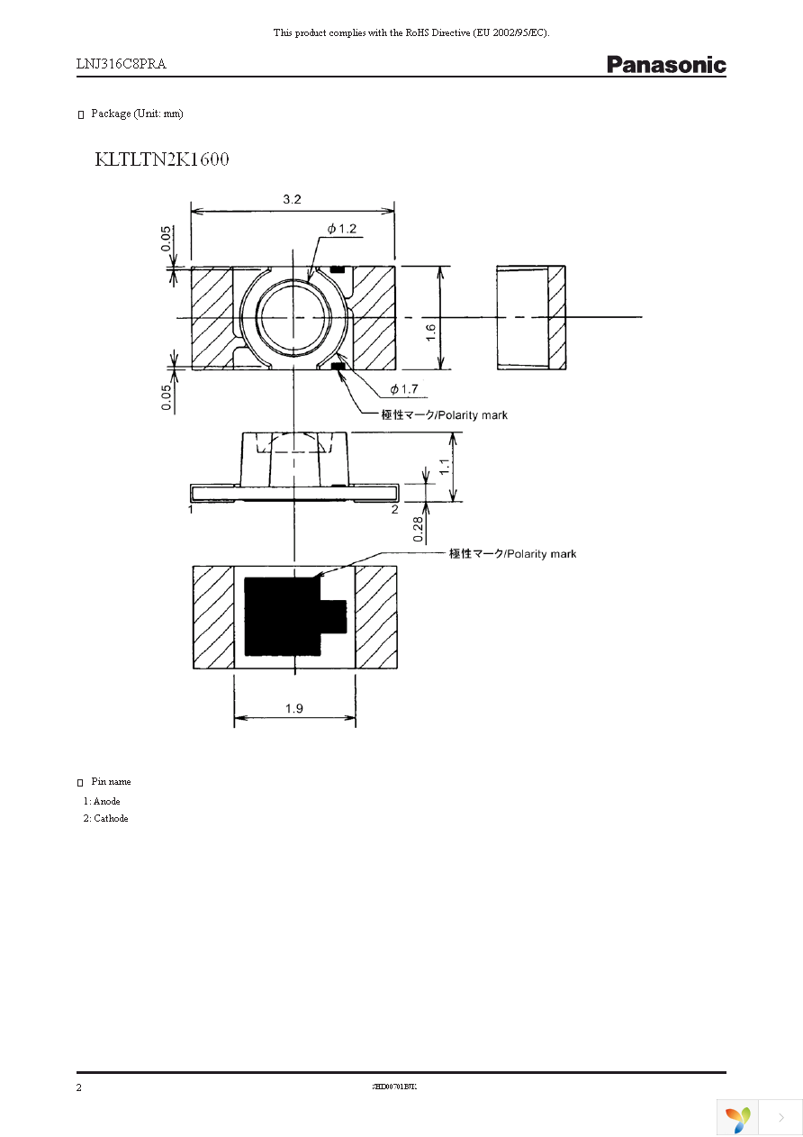 LNJ316C8PRA Page 2