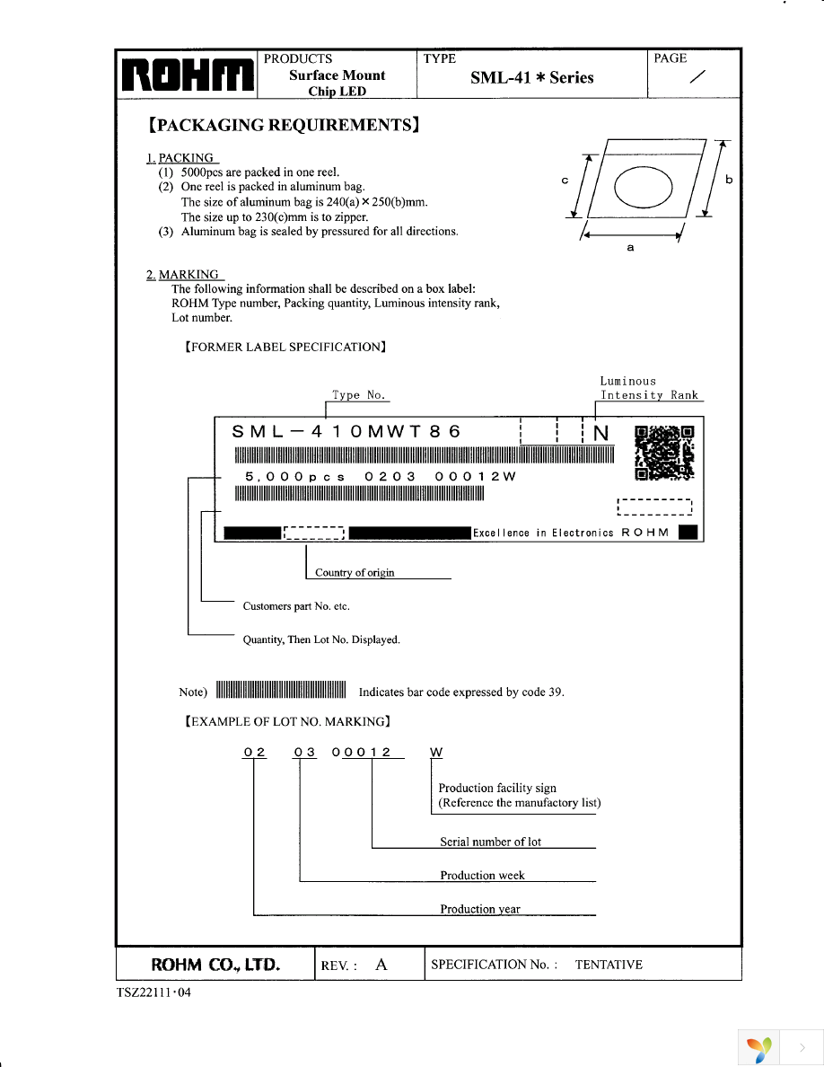 SML-412MWT86 Page 5