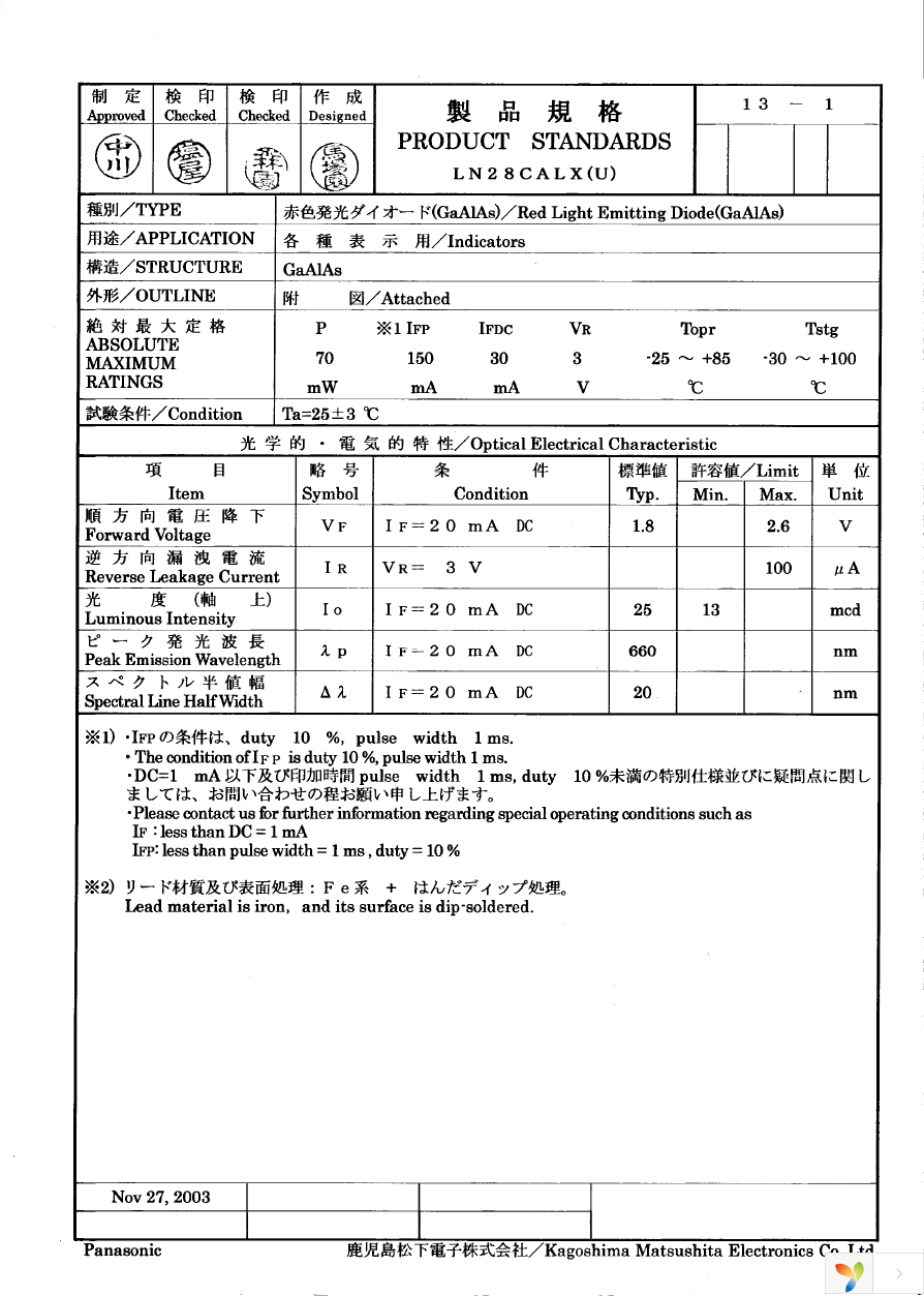 LN28CALXU Page 1