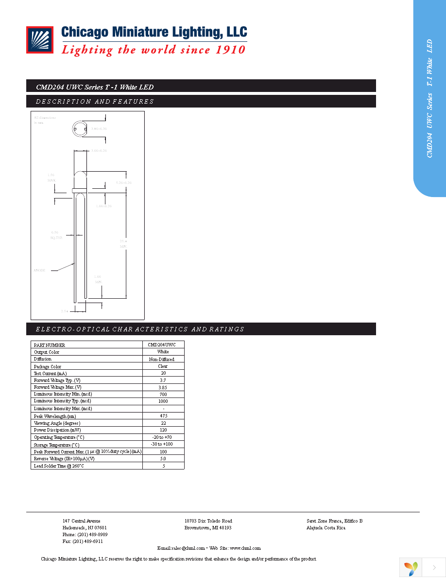 CMD204UWC Page 1