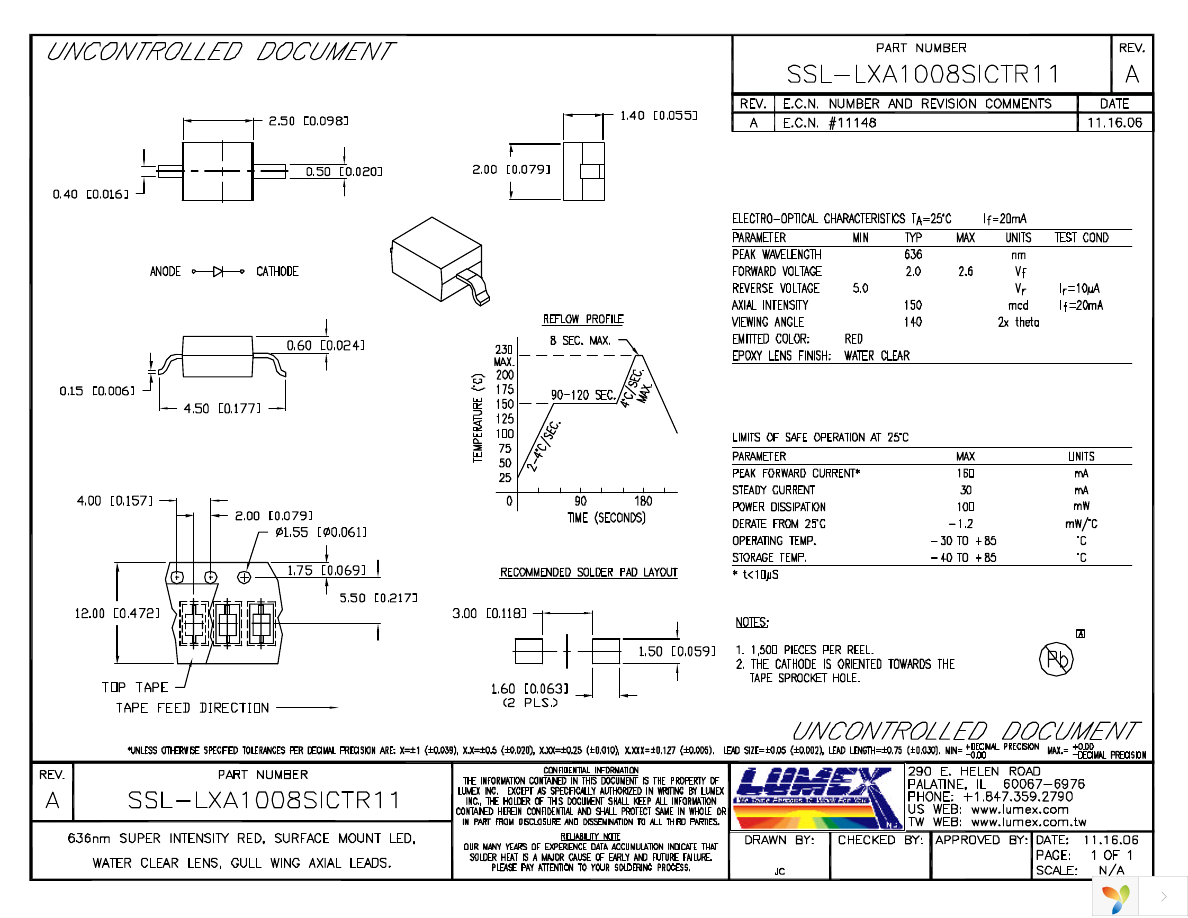 SSL-LXA1008SICTR11 Page 1