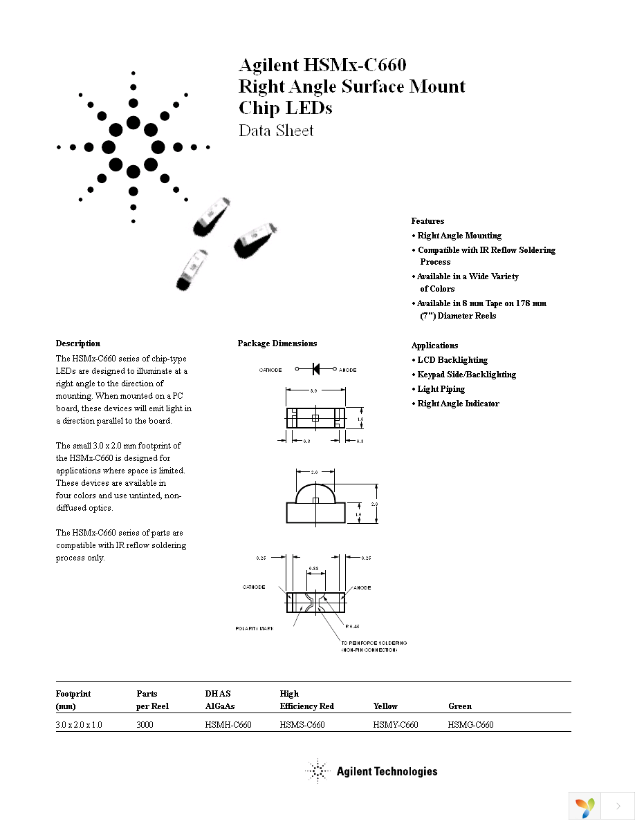 HSMS-C660 Page 1