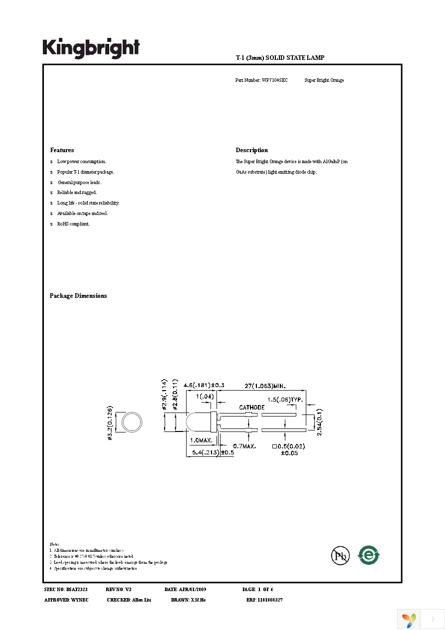 WP7104SEC Page 1