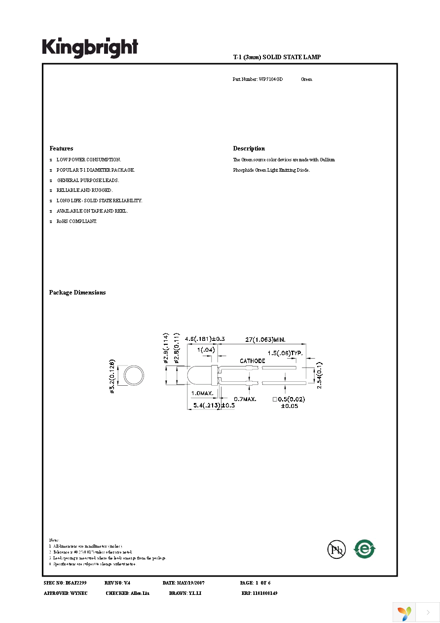 WP7104GD Page 1