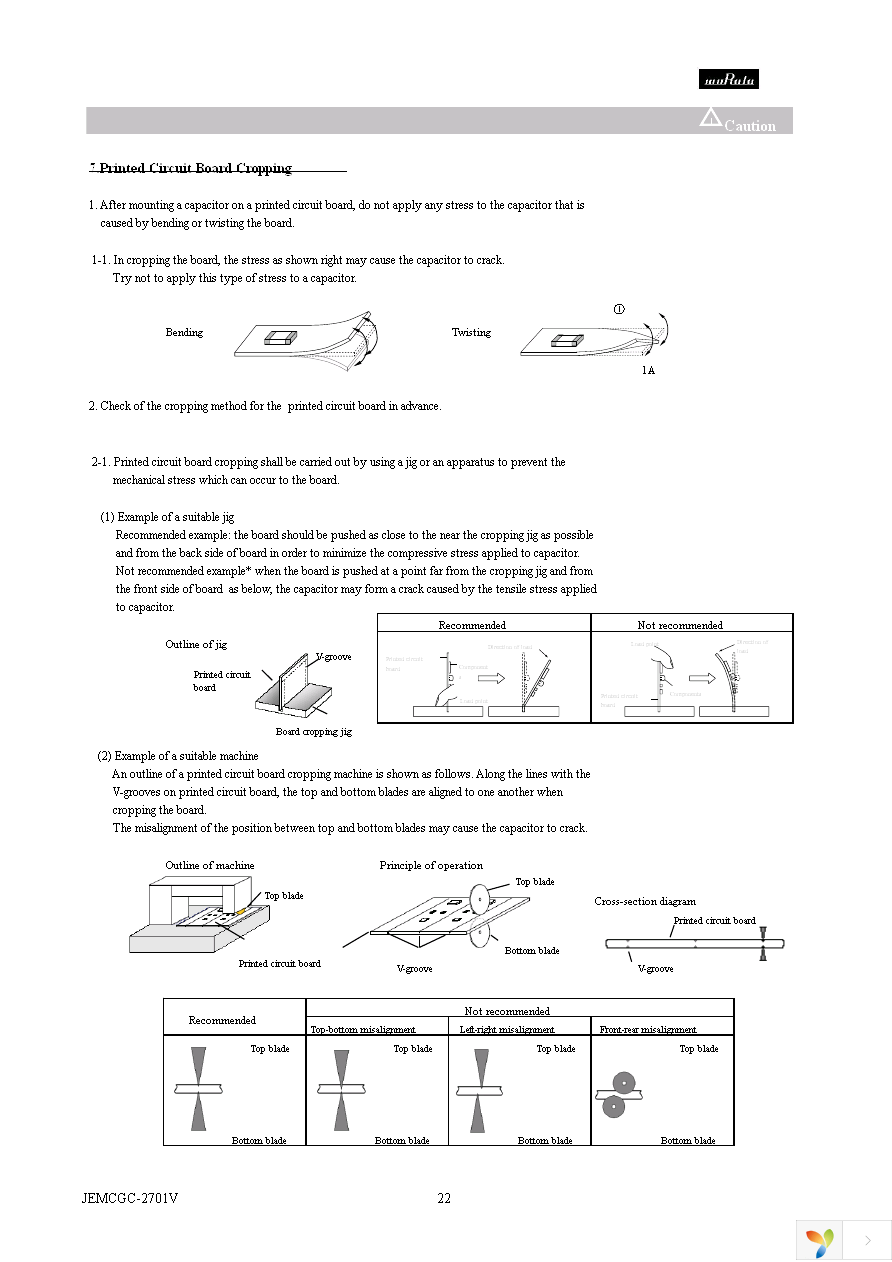 GRM188R71H333KA61D Page 22