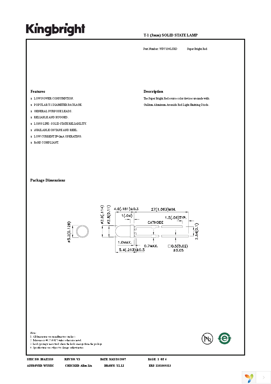 WP7104LSRD Page 1