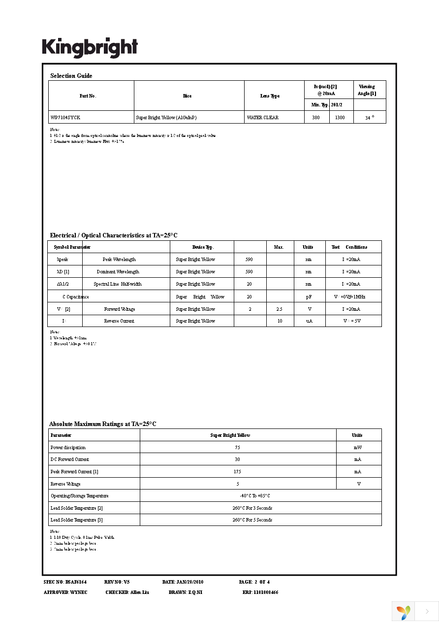 WP7104SYCK Page 2