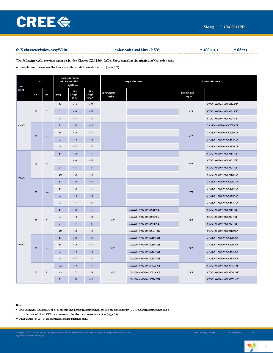 CXA1304-0000-000C00B40E3 Page 4