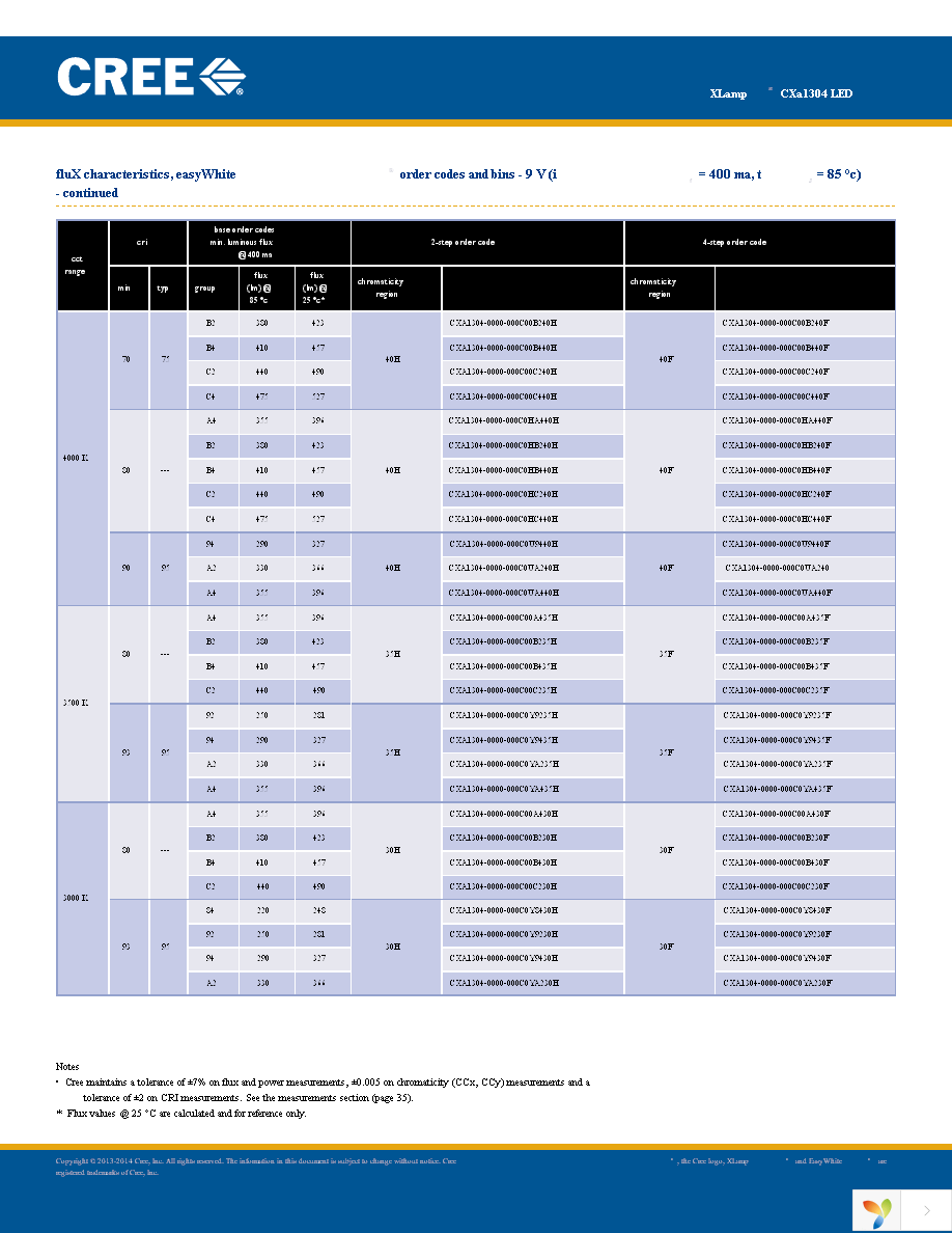 CXA1304-0000-000C00B40E3 Page 5