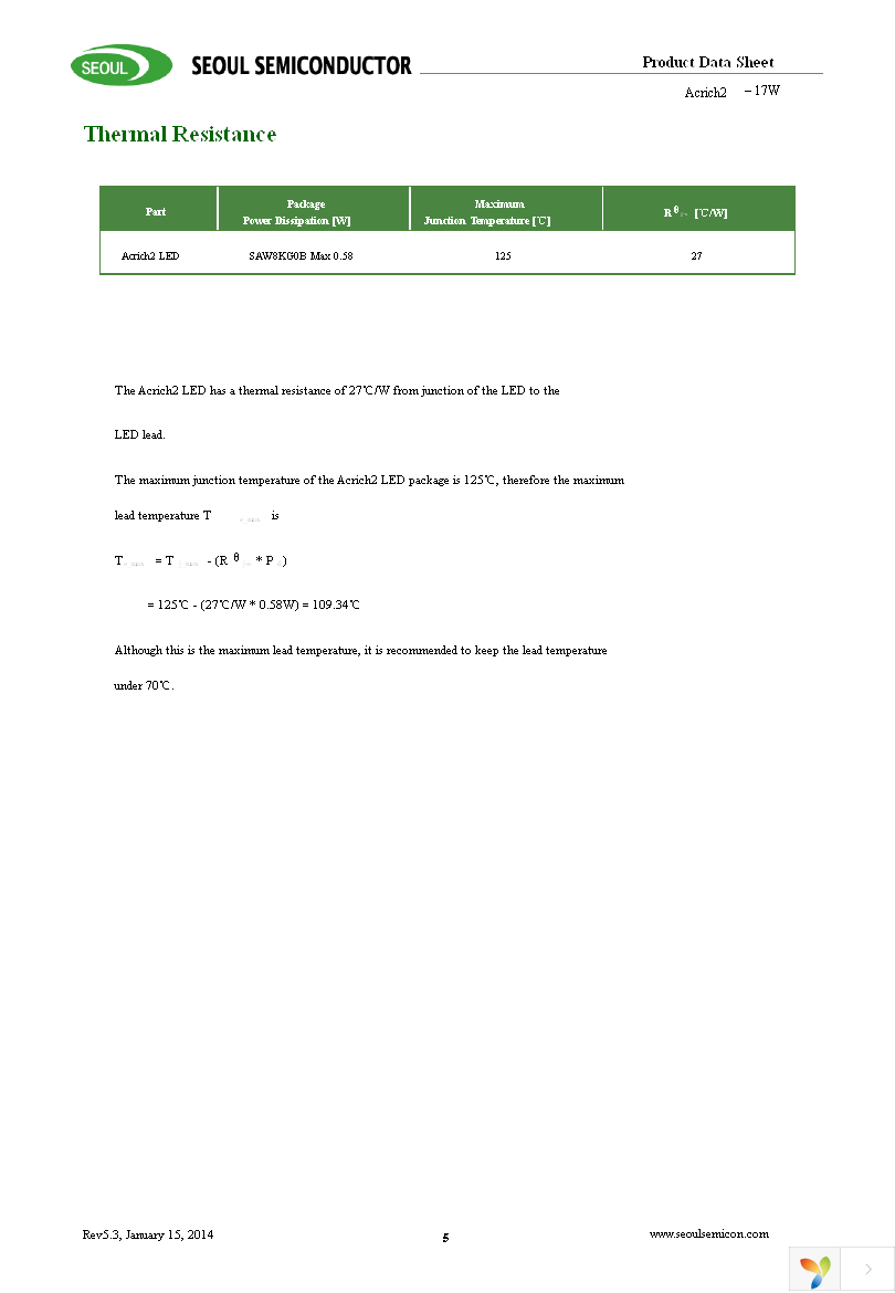 SMJD-2V16W2P3-GA Page 5