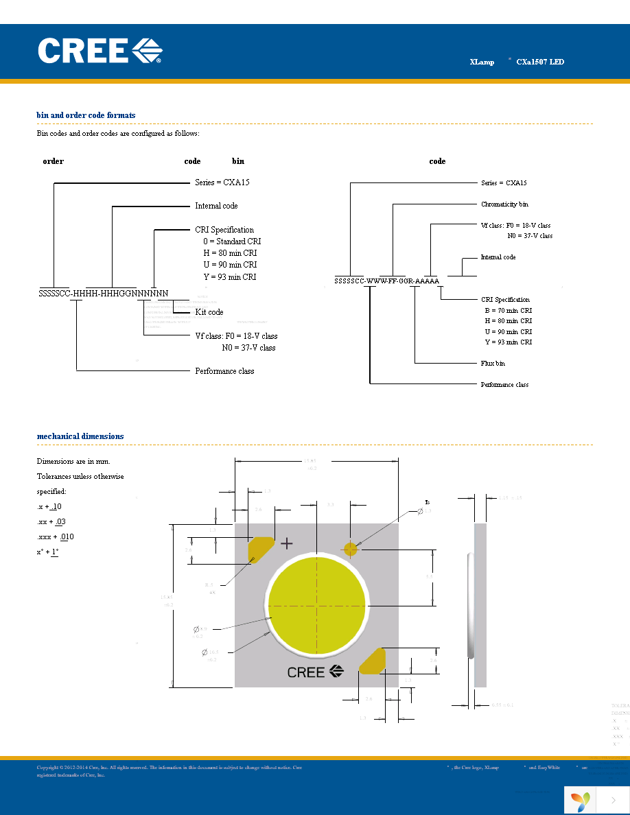 CXA1507-0000-000F0HG450F Page 27