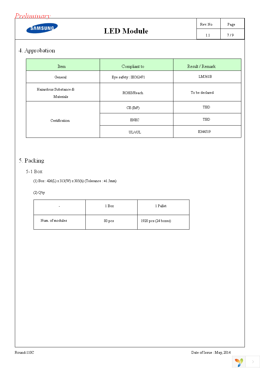 SI-N8V1714B0WW Page 7